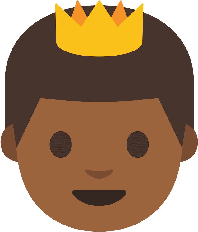 Prince Emoji Clipart - Emoji - Png Download (800x800), Png Download