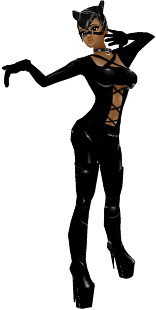 Catwoman Female Character Clip Art - Catwoman - Png Download (900x660), Png Download