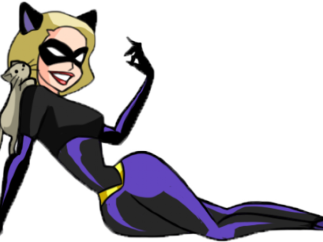 Catwoman Clipart Transparent Background, Png Download - Catwoman Cartoon Png (640x480), Png Download