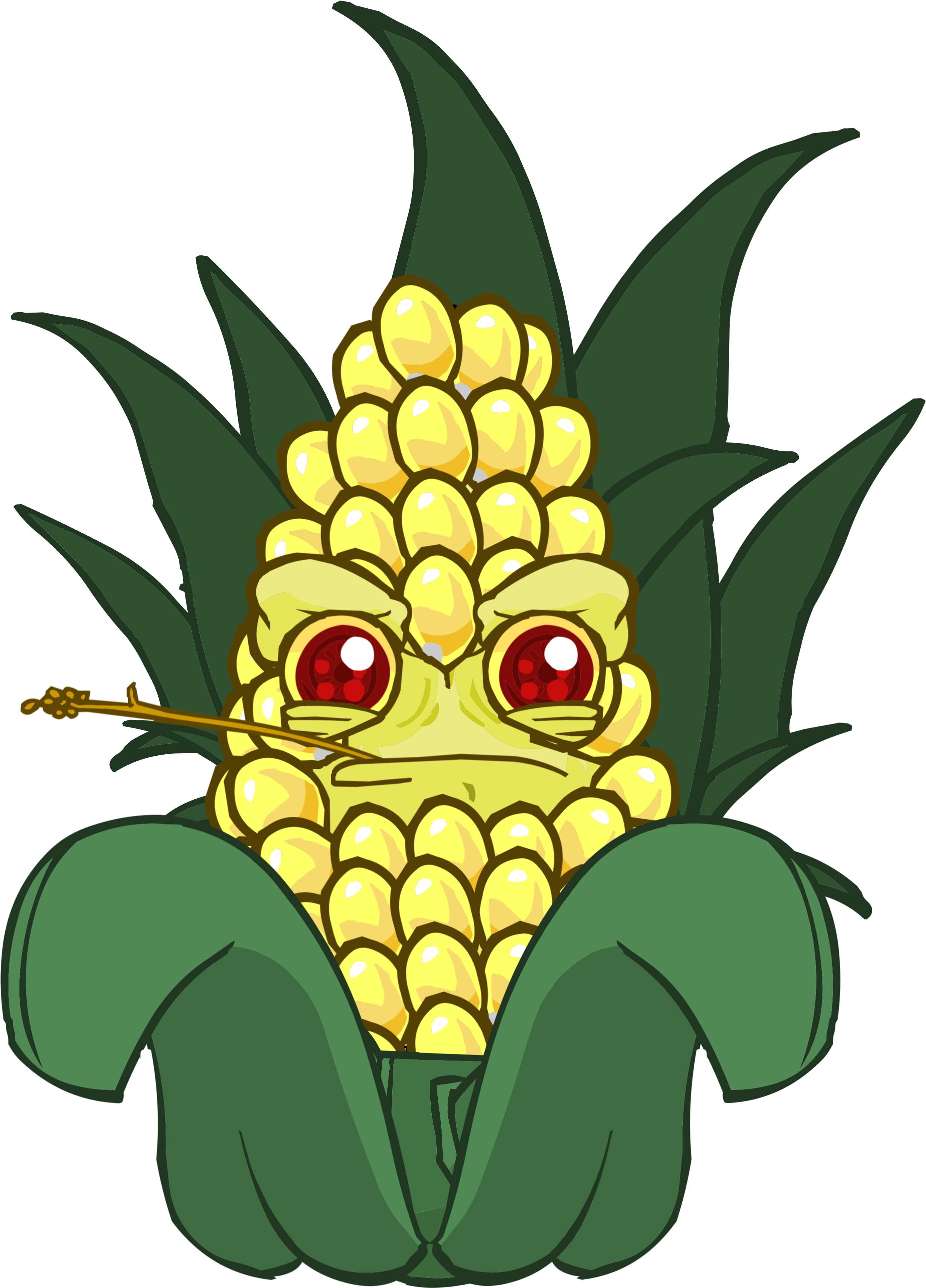 Castle Crashers Wiki - Castle Crashers Corn Monster Clipart (2815x3453), Png Download