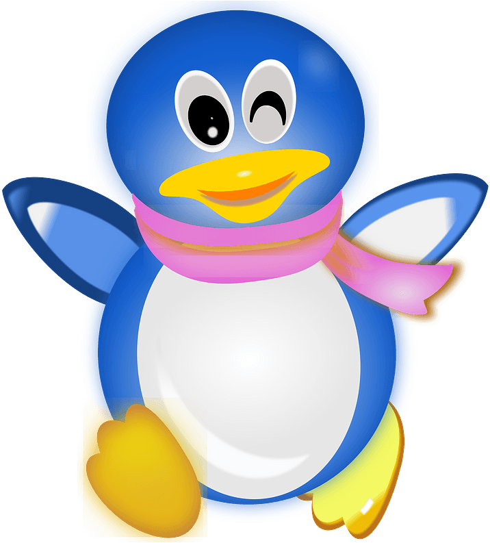 Penguin Clip Art Free - Png Download (736x800), Png Download