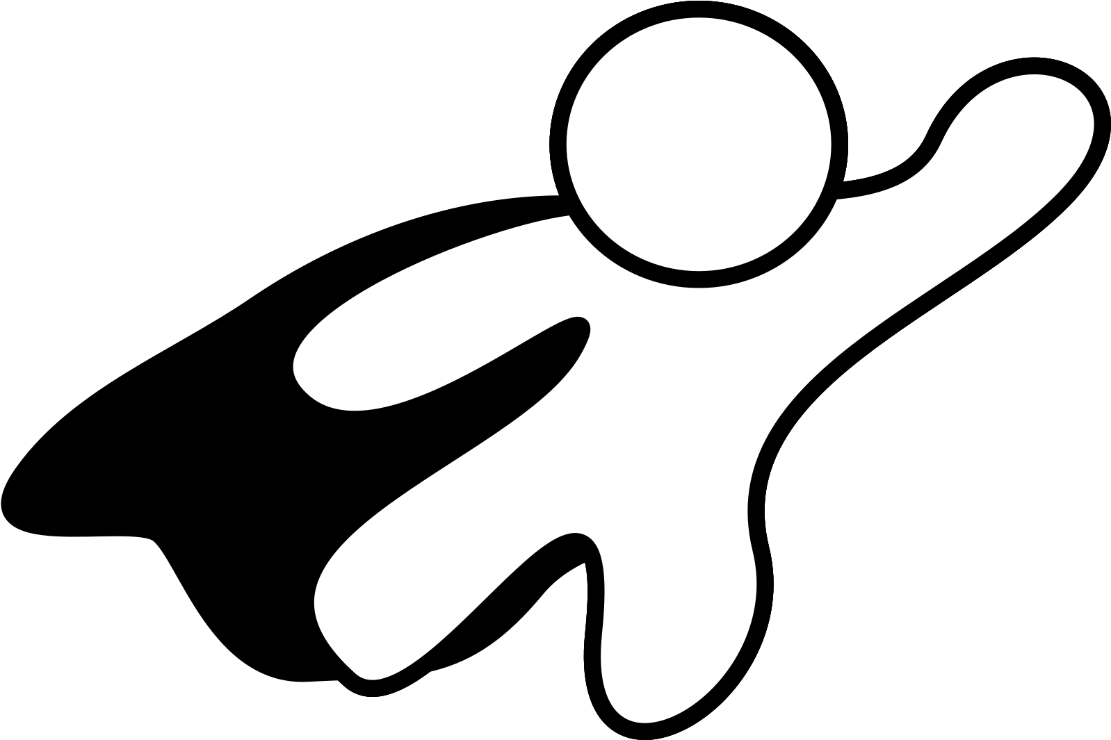 Man Clipart Black And White - Png Download (1600x1600), Png Download