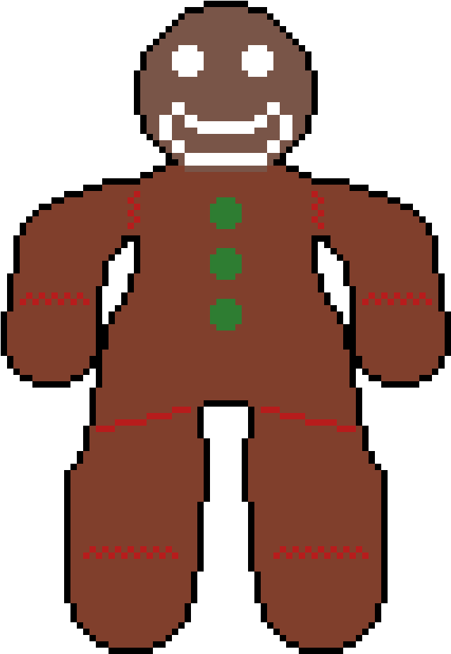 Gingerbread Man Clip Art - Png Download (1170x1170), Png Download