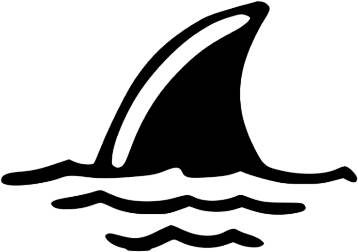 Transparent Corn Hole Clipart - Shark Fin Clip Art - Png Download (739x520), Png Download