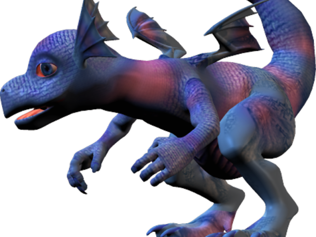 Baby Dragon Clipart - Dragon - Png Download (640x480), Png Download