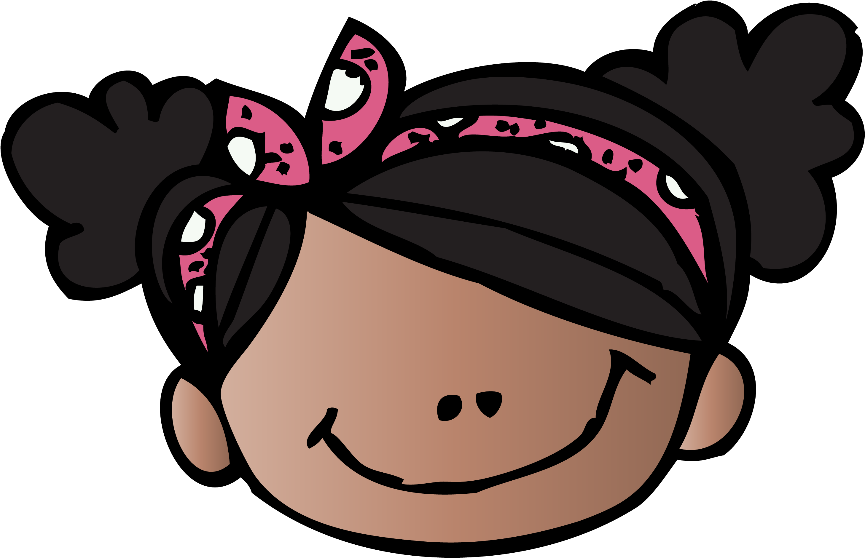 Melonheadz Kids Clipart Faces - Png Download (3000x1993), Png Download