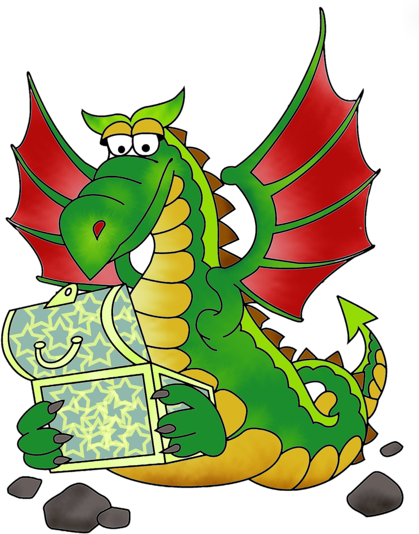 Dragon Drawing Clip Art - Dragon - Png Download (1398x1746), Png Download