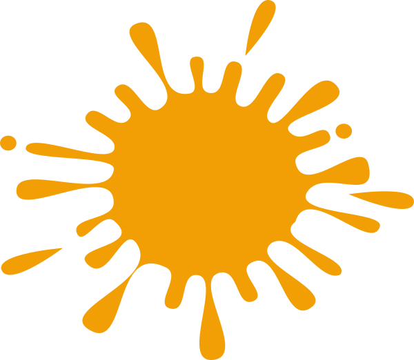 Splash Paint Blue Png Clipart (600x522), Png Download