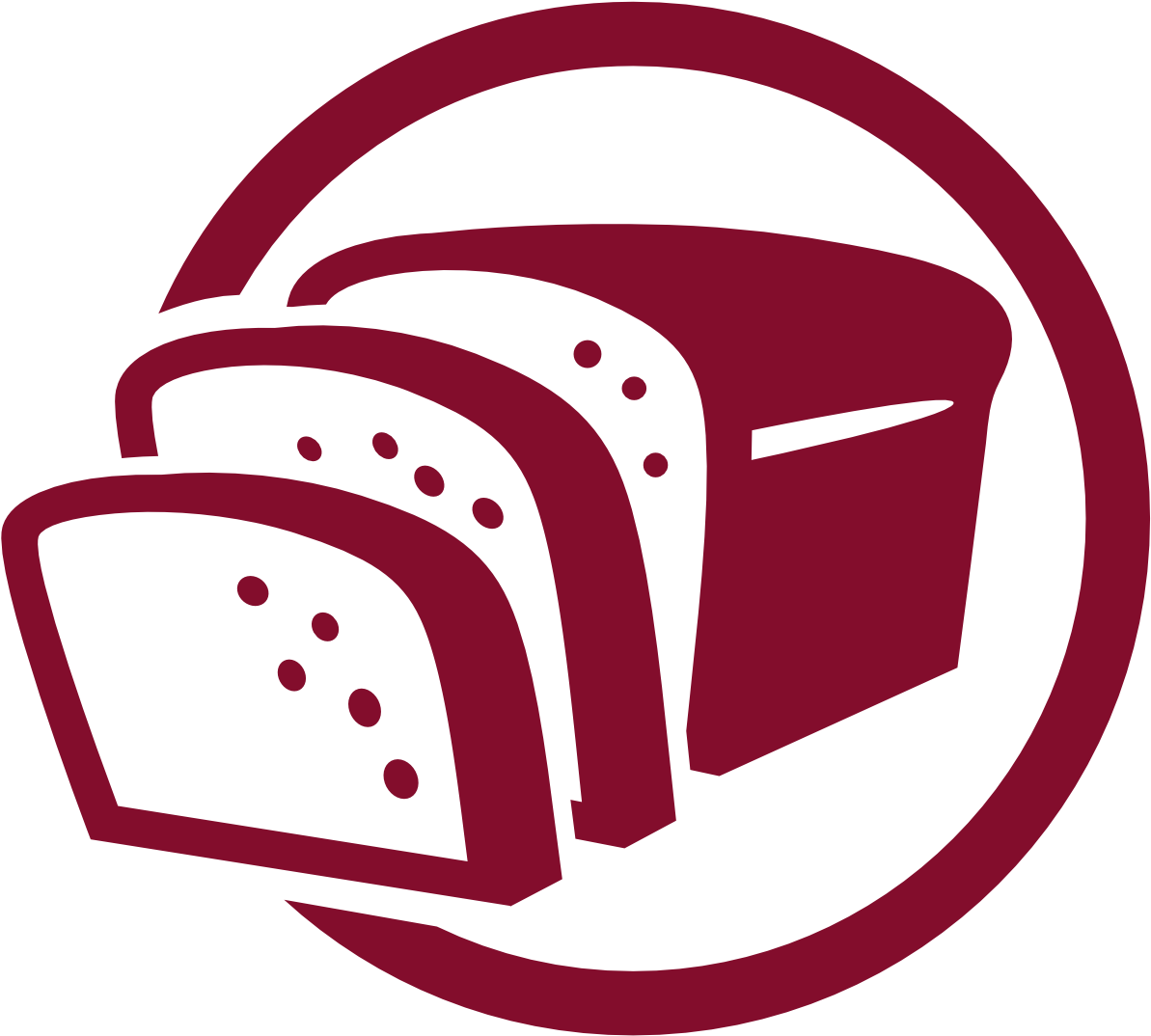 Clipart Images Of A Cored Apple Jpg Transparent Stock - Loaf Bread Icon Png (1200x1200), Png Download