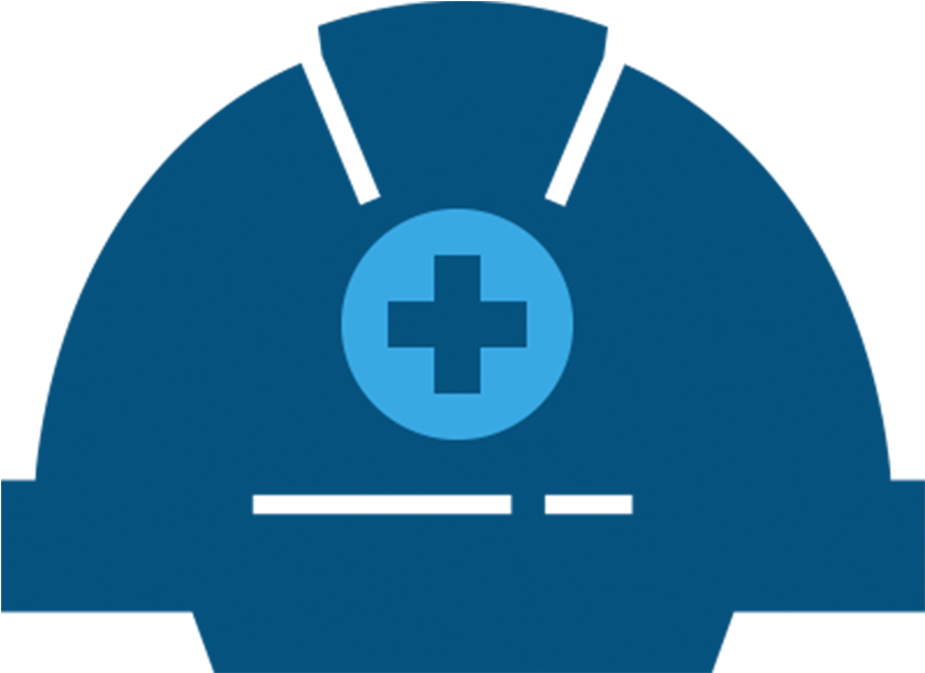 Hard Hat With Plus Symbol On It Clipart (1462x936), Png Download