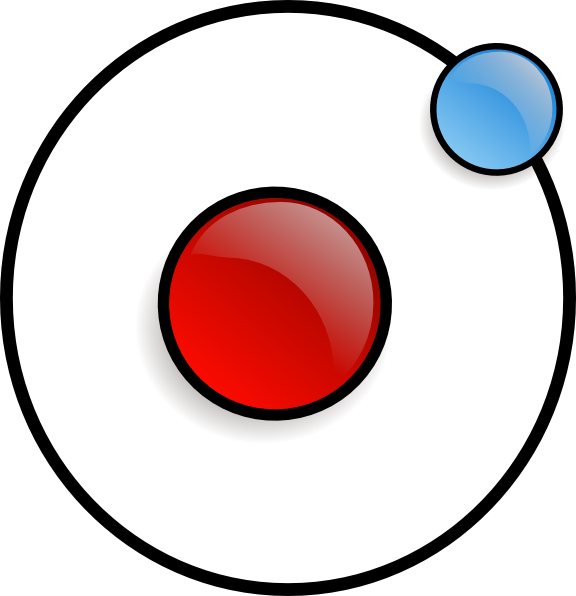 Atom Symbol 2 Clip Art - Atom In Science - Png Download (576x596), Png Download