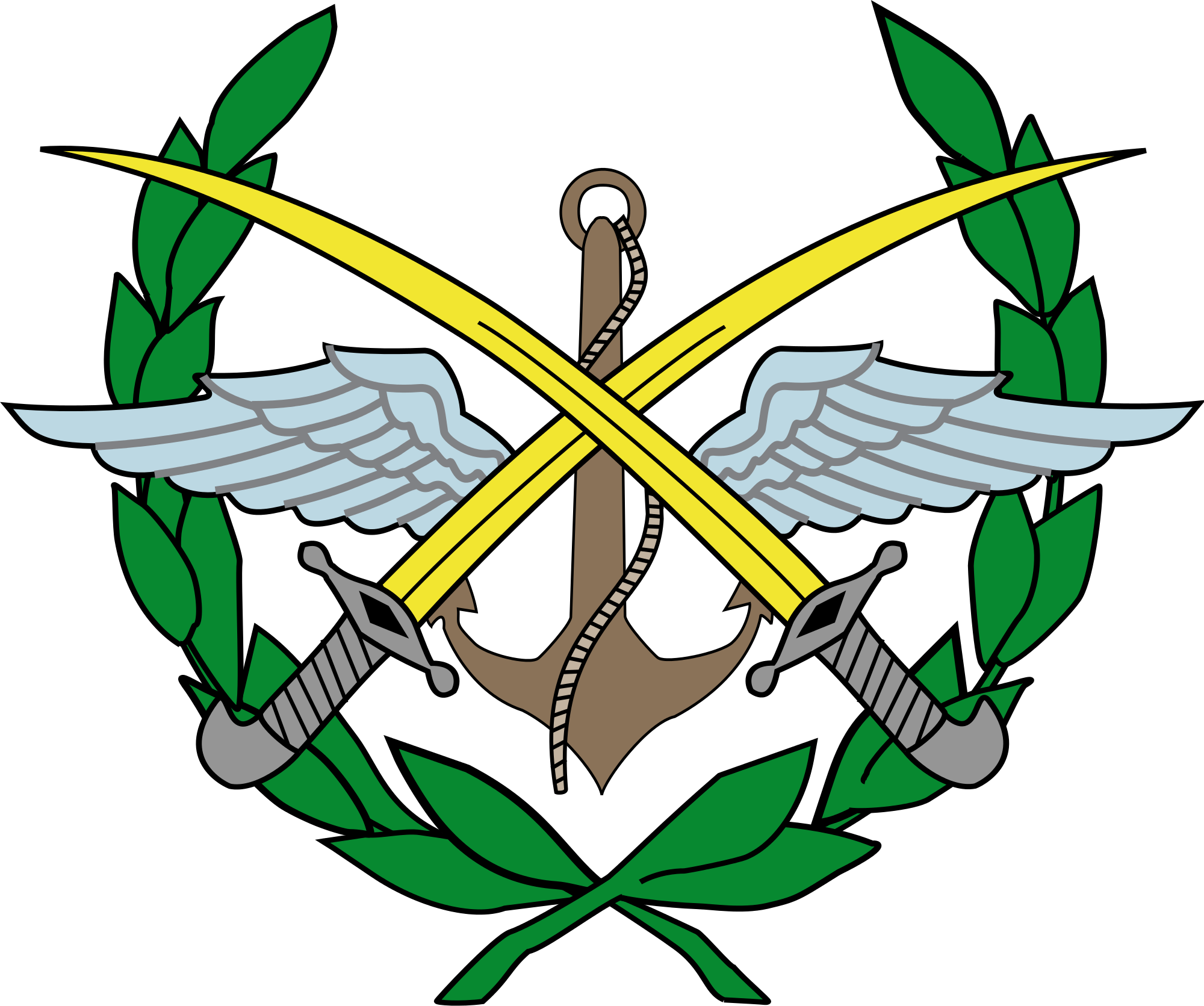 Syrian Armed Forces Clipart (2000x1671), Png Download