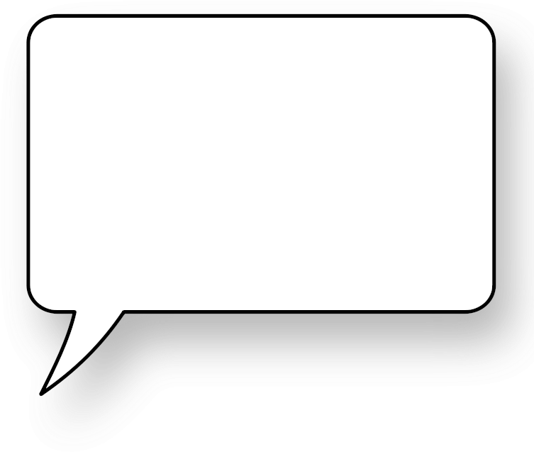 Speech Balloon Comics Comic Book Clip Art - Speech Bubble On Black Background - Png Download (800x677), Png Download