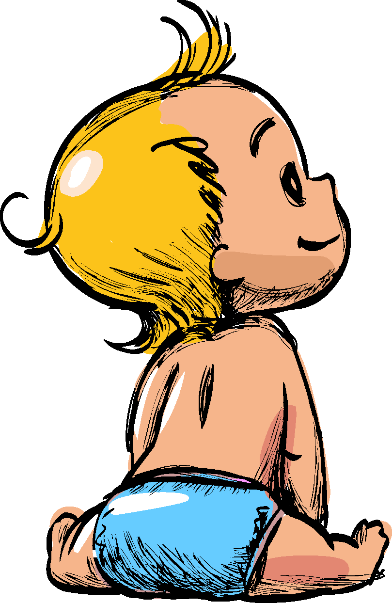 Art, Artwork, Baby, Beauty, Bebek, Birthday, Boy, Cartoon - Infant Clipart (809x1244), Png Download