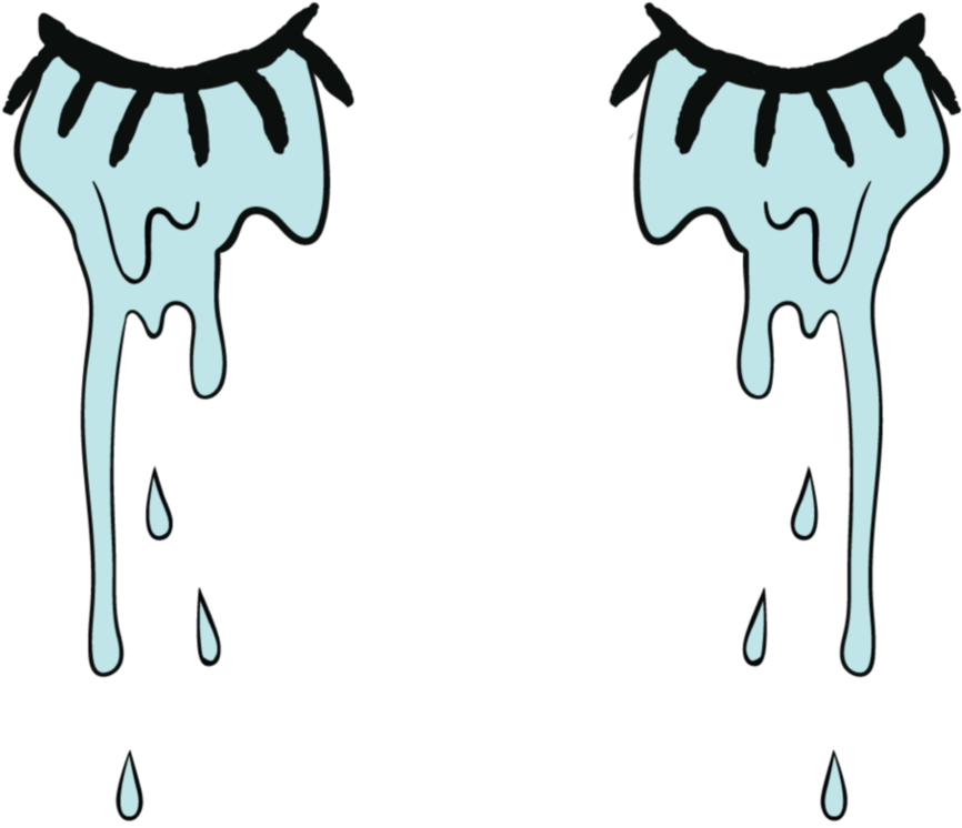 Instagram Clipart Picsart Png - Lagrimas Png Transparent Png (978x816), Png Download