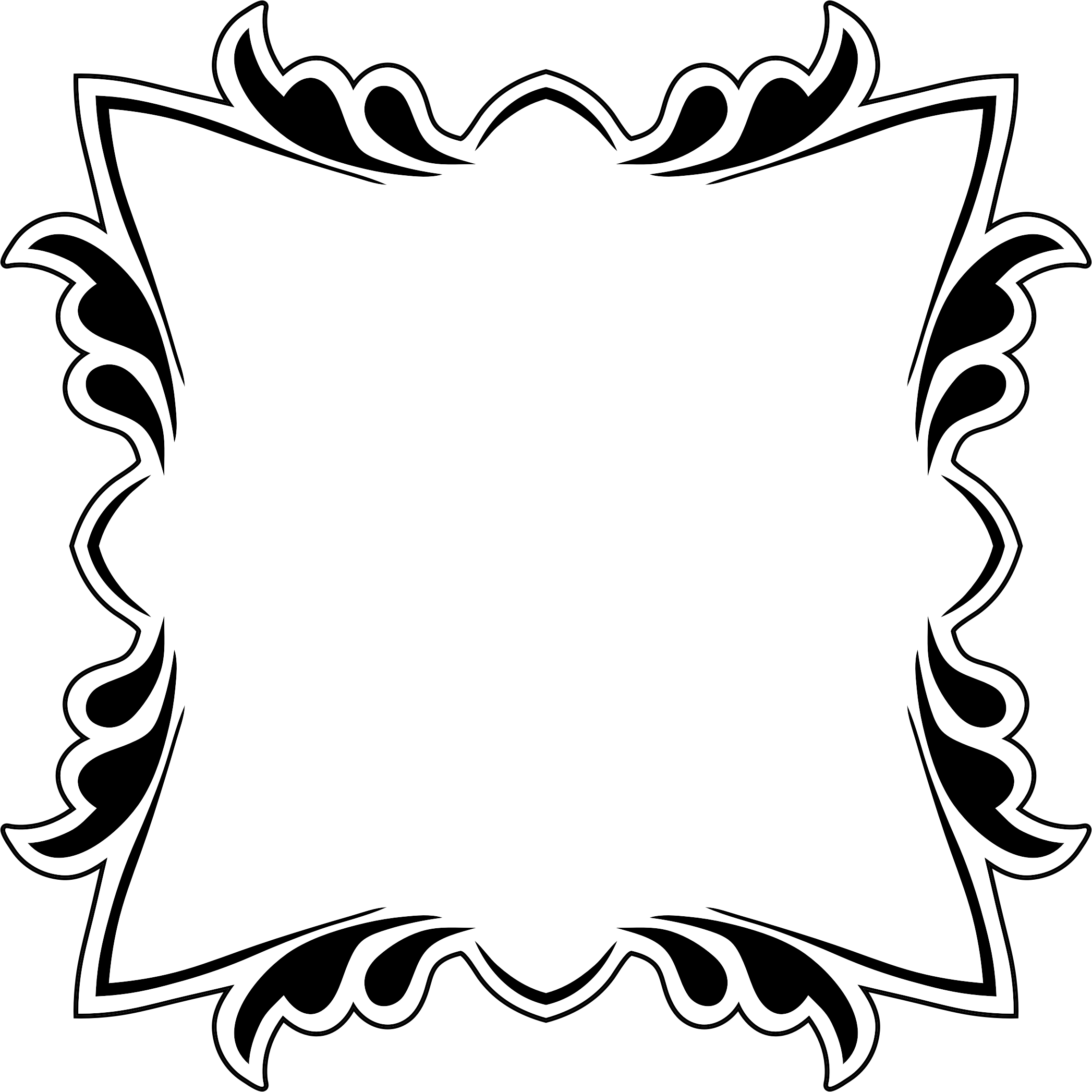 Decorative Frame 6 Clip Arts - Decorative Frame - Png Download (2274x2274), Png Download