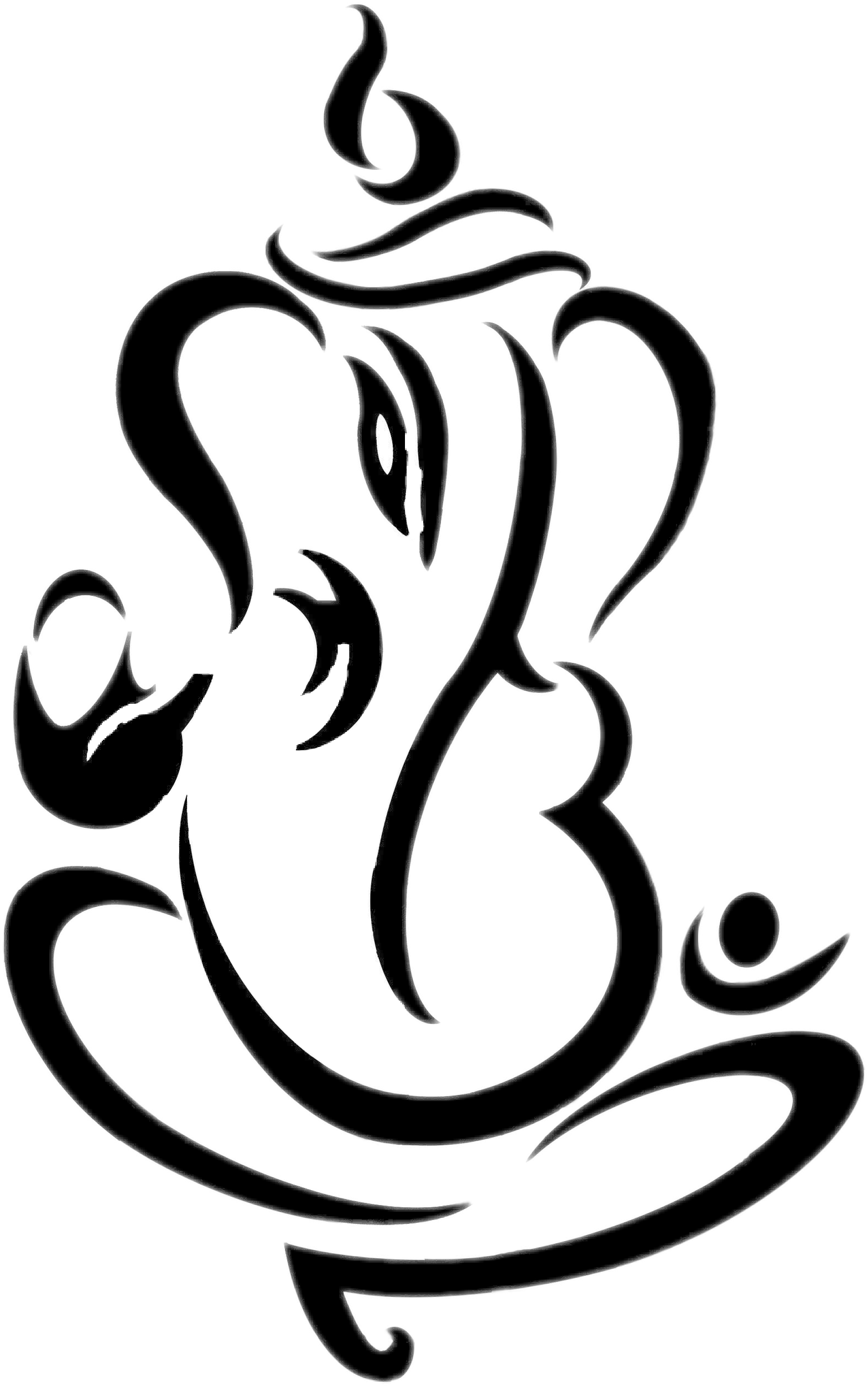 Photographer Clipart Picsart - Ganesha Art - Png Download (1569x2505), Png Download