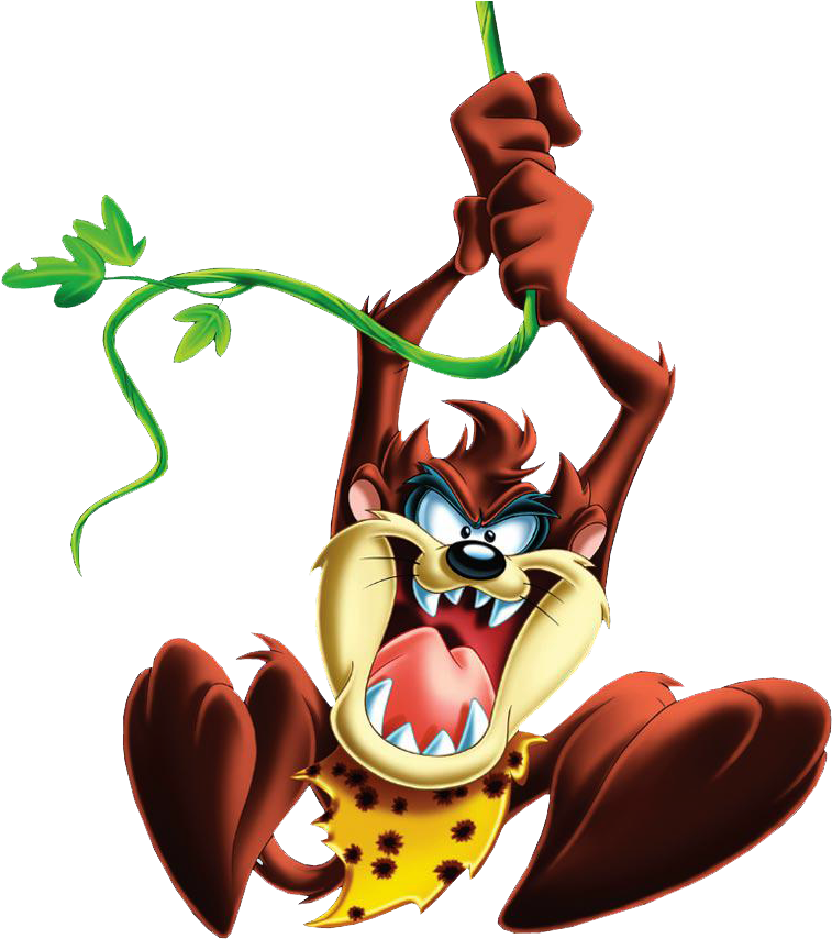 Tasmanian Devil Tarzan, Hd Png Download - Tazmania Looney Tunes Taz