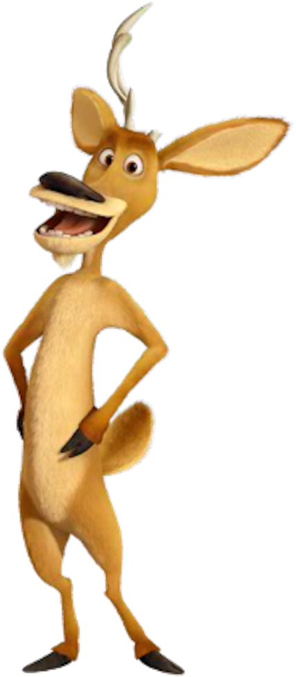 Sxj Ftf 1985 Poster - Deer Off Of Open Season Clipart (487x1024), Png Download