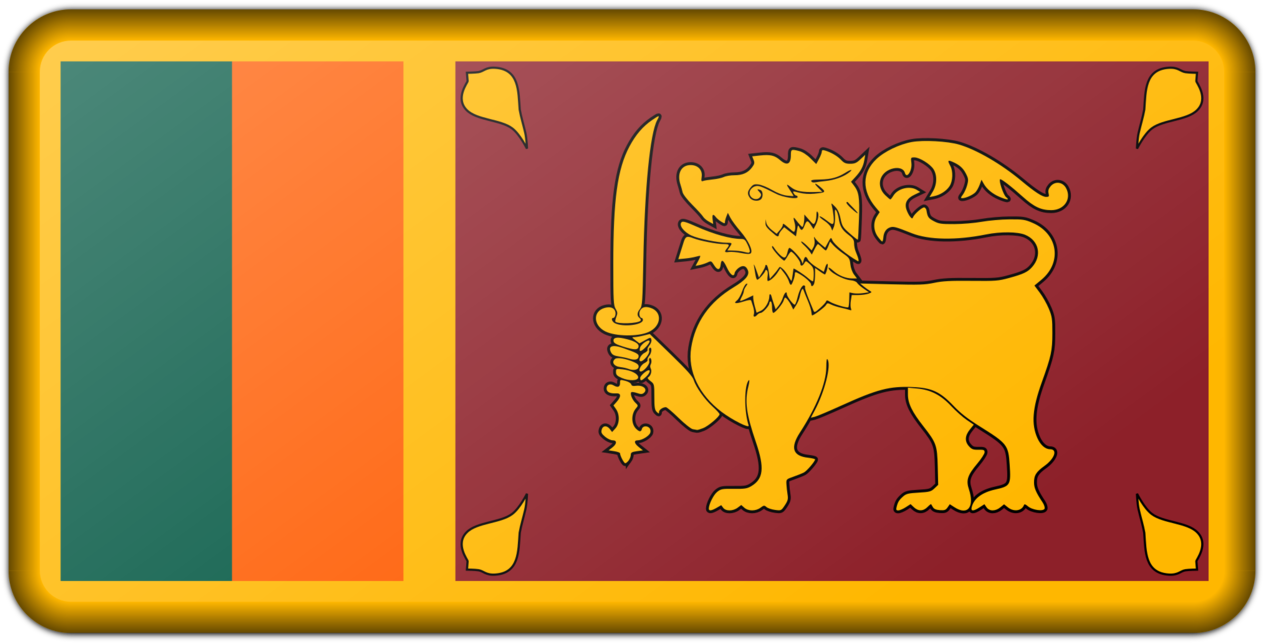 Brand,sign,yellow - Sri Lanka Flag Colours Clipart (1496x750), Png Download
