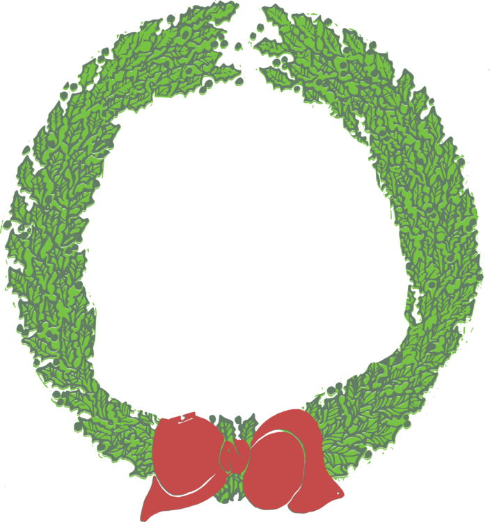 Grass,leaf,wreath - Clip Art - Png Download (704x750), Png Download