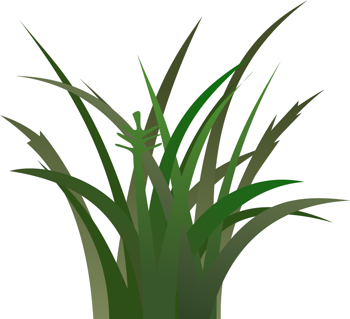 Animated Picture Of Grass Clipart (1600x1600), Png Download
