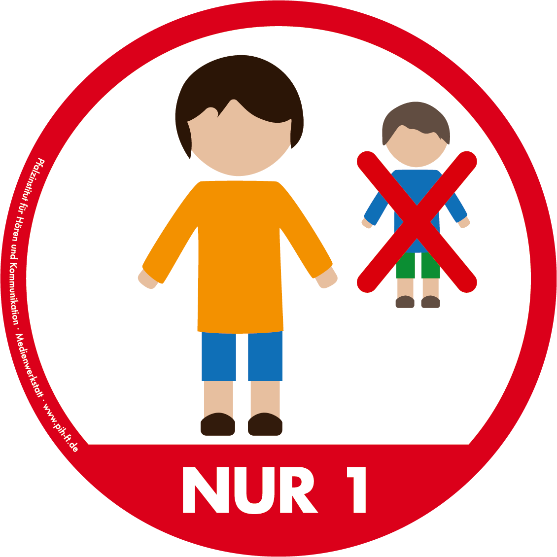 Kostenloses Symbol Schild Warnschild Zutritt Nur Eine Clipart (1130x1130), Png Download