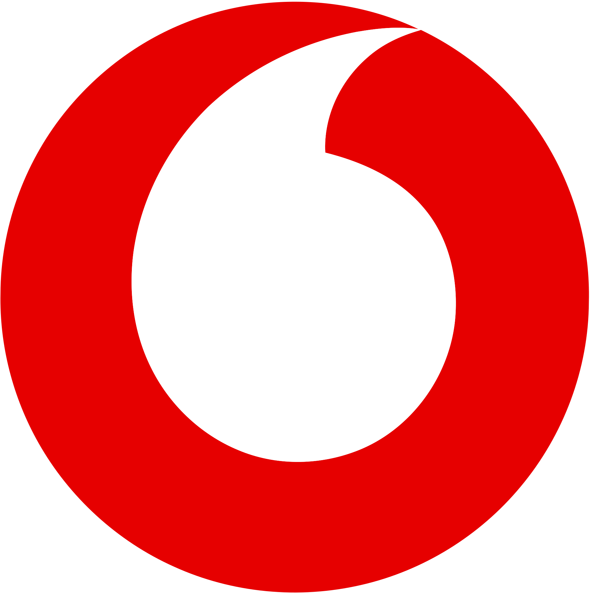 Vodafone Uk Logo Clipart (1920x1928), Png Download