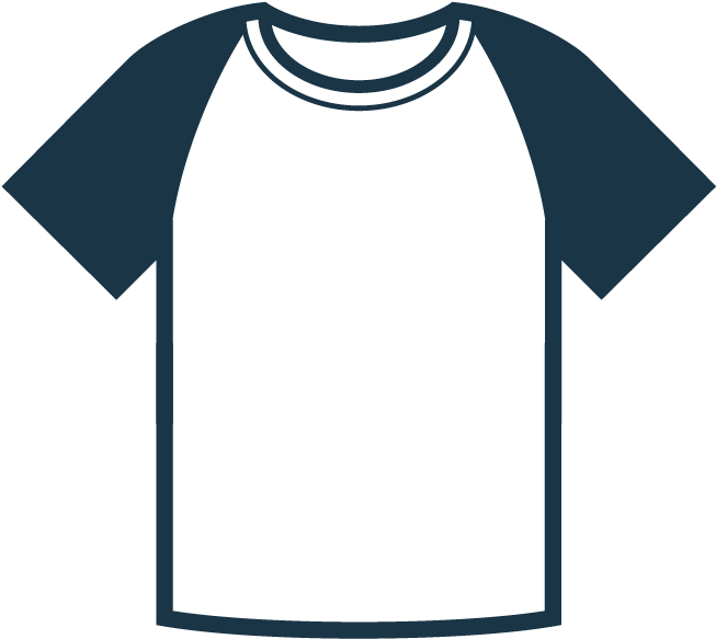 T-shirt Raglan Clipart (730x730), Png Download