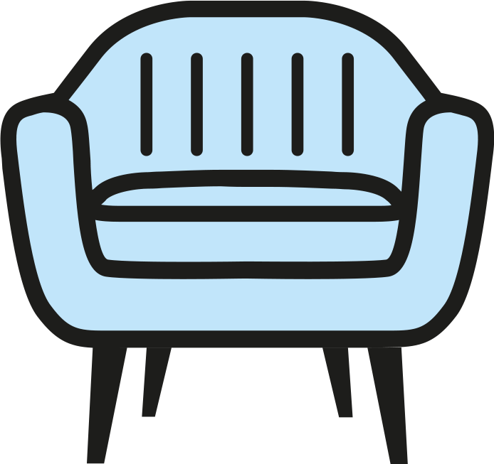 Furniture Clipart (694x653), Png Download