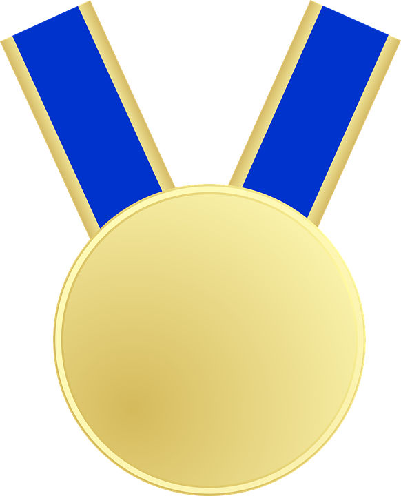 Transparent Sektglas Clipart - Modelo De Medalha Png (582x720), Png Download