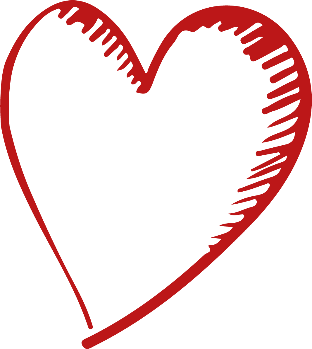 Heart Clipart (1188x1234), Png Download