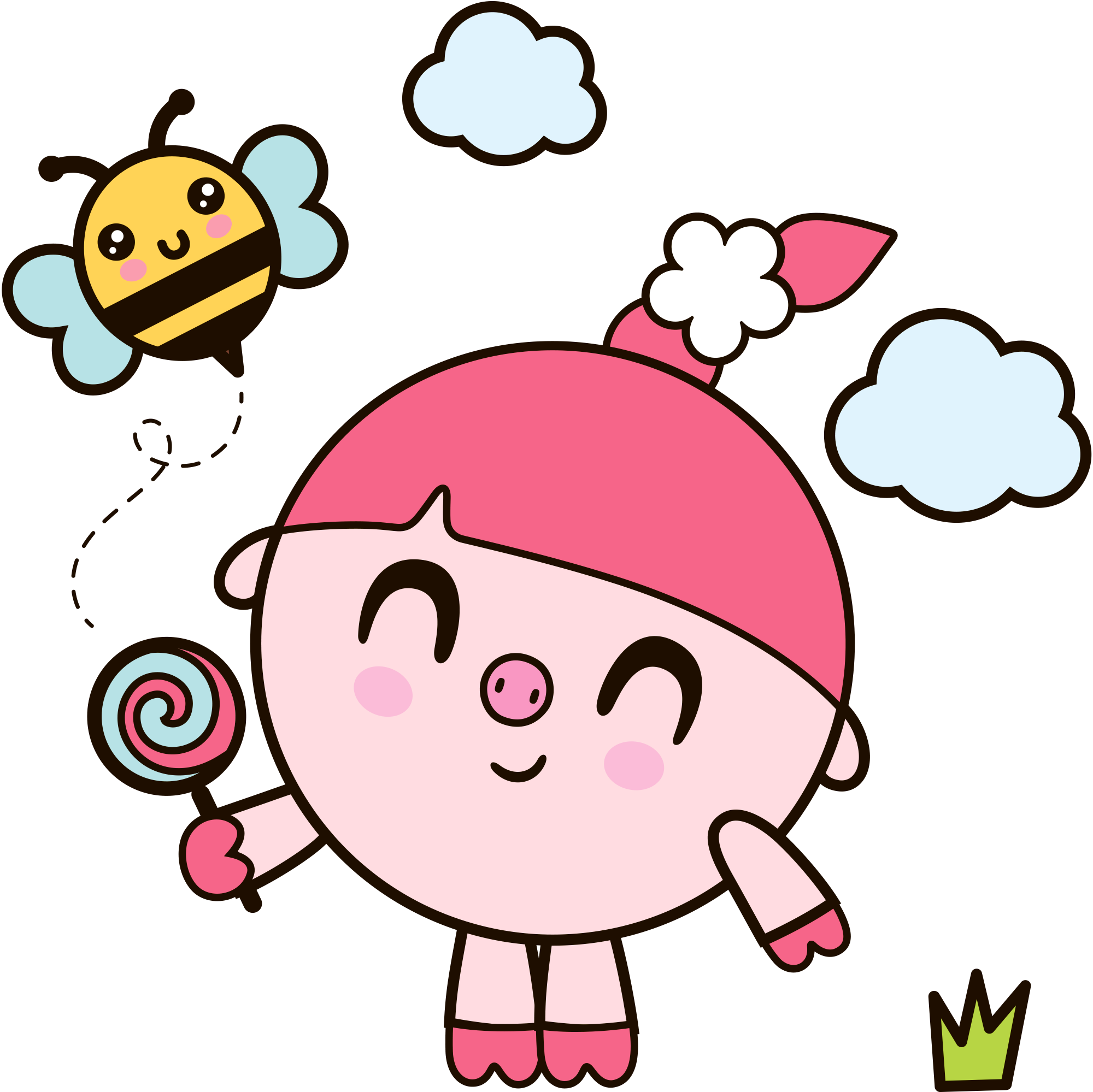 Nyuscha - Малышарики Рисунок Clipart (2000x1999), Png Download