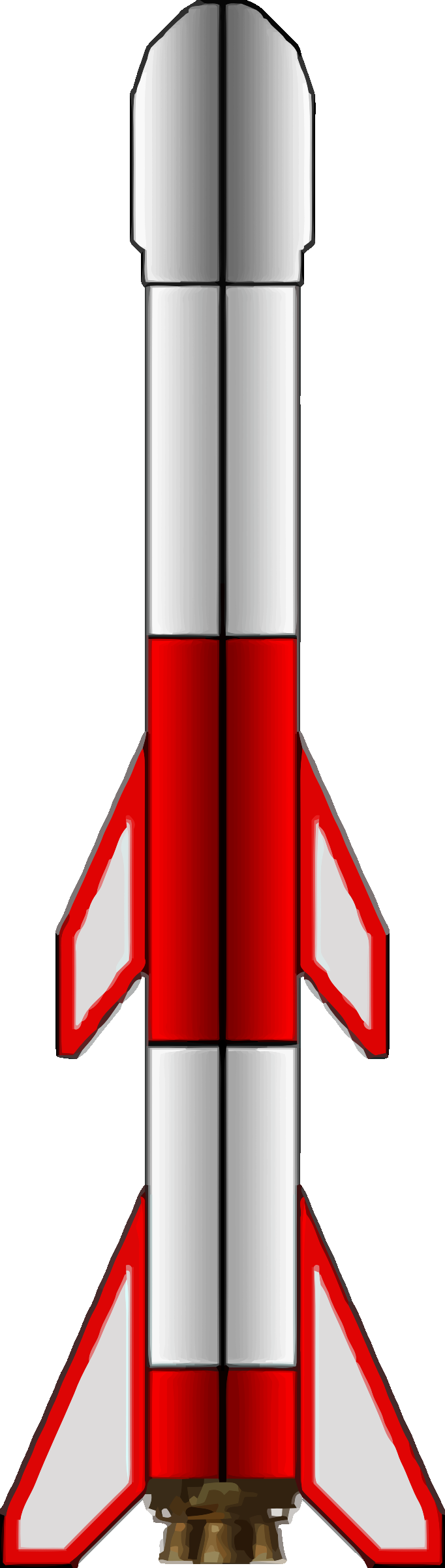Rocket 9 Clip Arts - Clip Art - Png Download (682x2400), Png Download