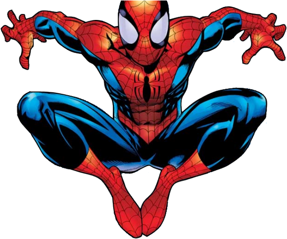 Comic Spider Man Cartoon Clipart (640x480), Png Download