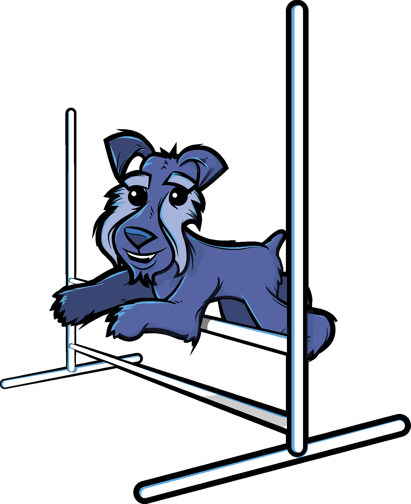 Cute Cartoon Agility Dogs Clipart Full Size Clipart (5786185