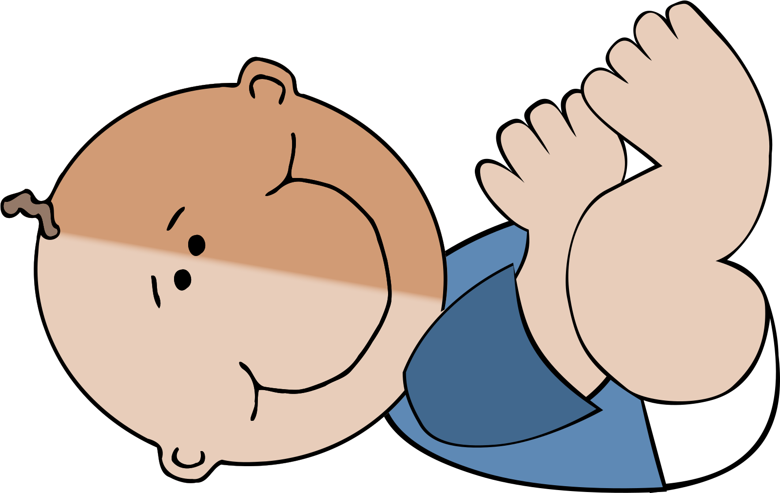 Baby Boy Clip Art - Png Download (1600x1600), Png Download