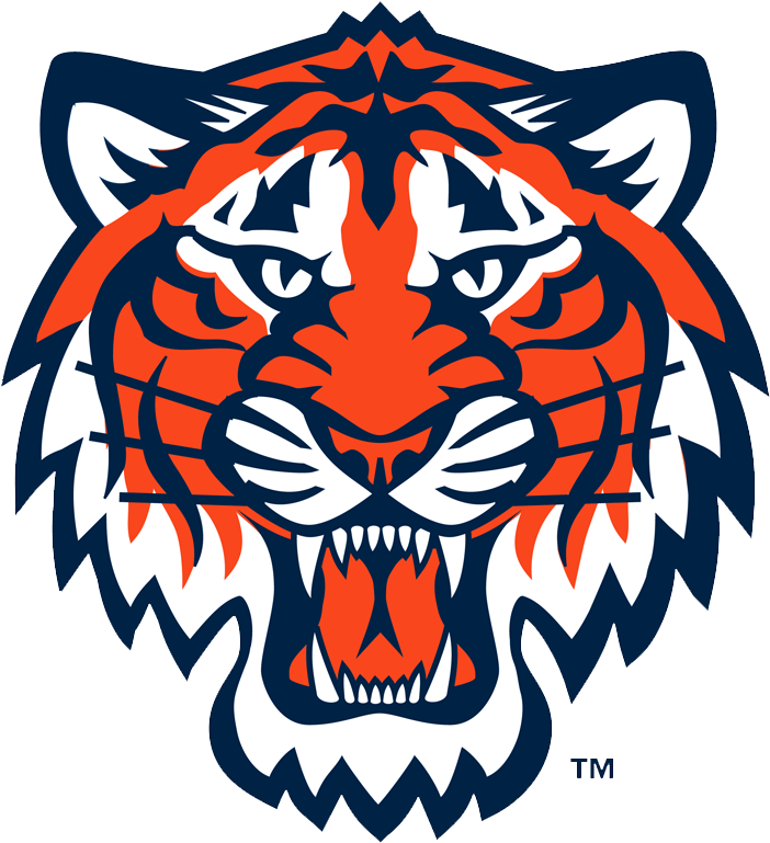 Detroit Tigers Vector Logo - Vector Detroit Tigers Logo Clipart (702x769), Png Download