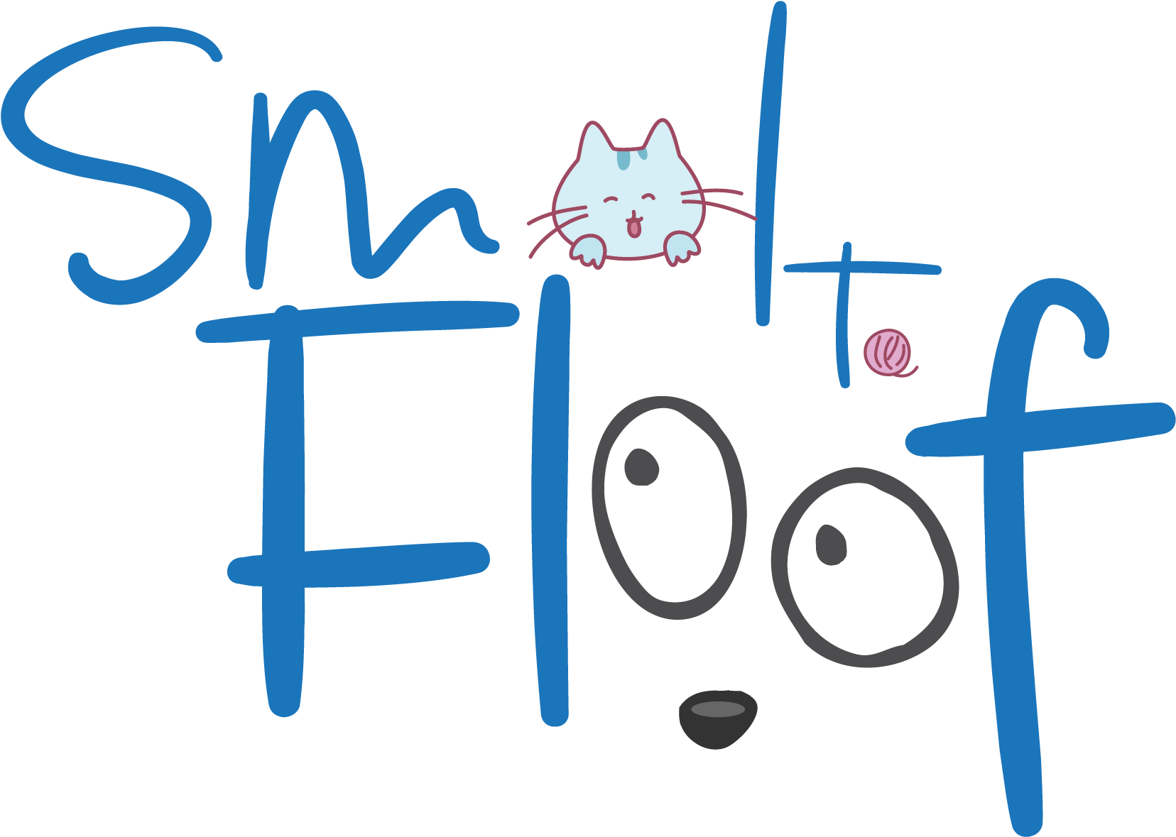 Smol To Floof Clipart (1663x1188), Png Download