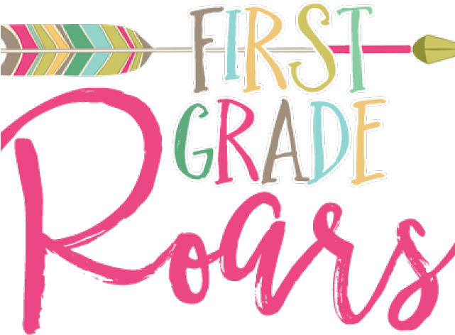 First Grade Clipart - Calligraphy - Png Download (640x480), Png Download