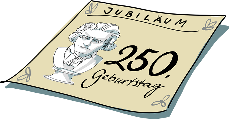 Beethoven Jahr Clipart (800x416), Png Download