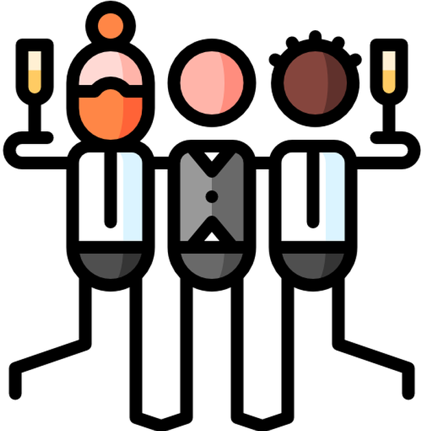Bachelor Party Icon Clipart (630x628), Png Download