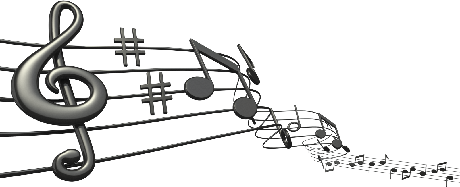 Music Cartoon Powerpoint Background Clipart (1600x900), Png Download