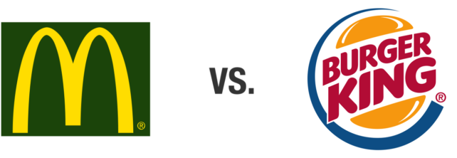 Burger King Vs Clipart (1024x356), Png Download