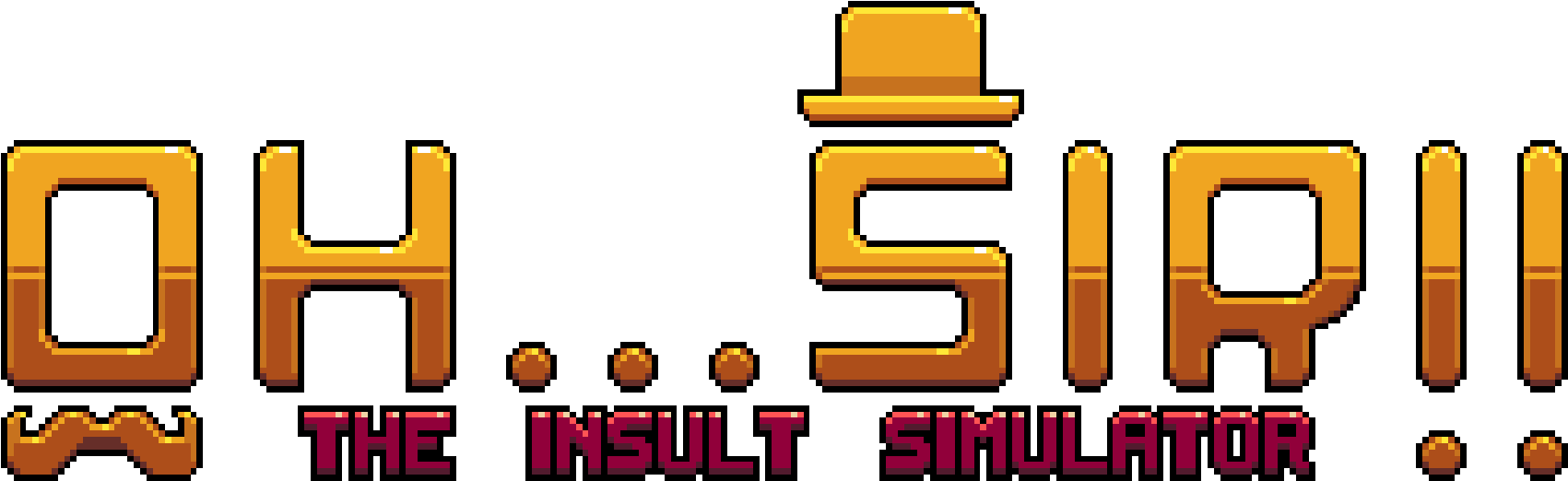 Oh Sir The Insult Simulator Logo Clipart (1920x1080), Png Download