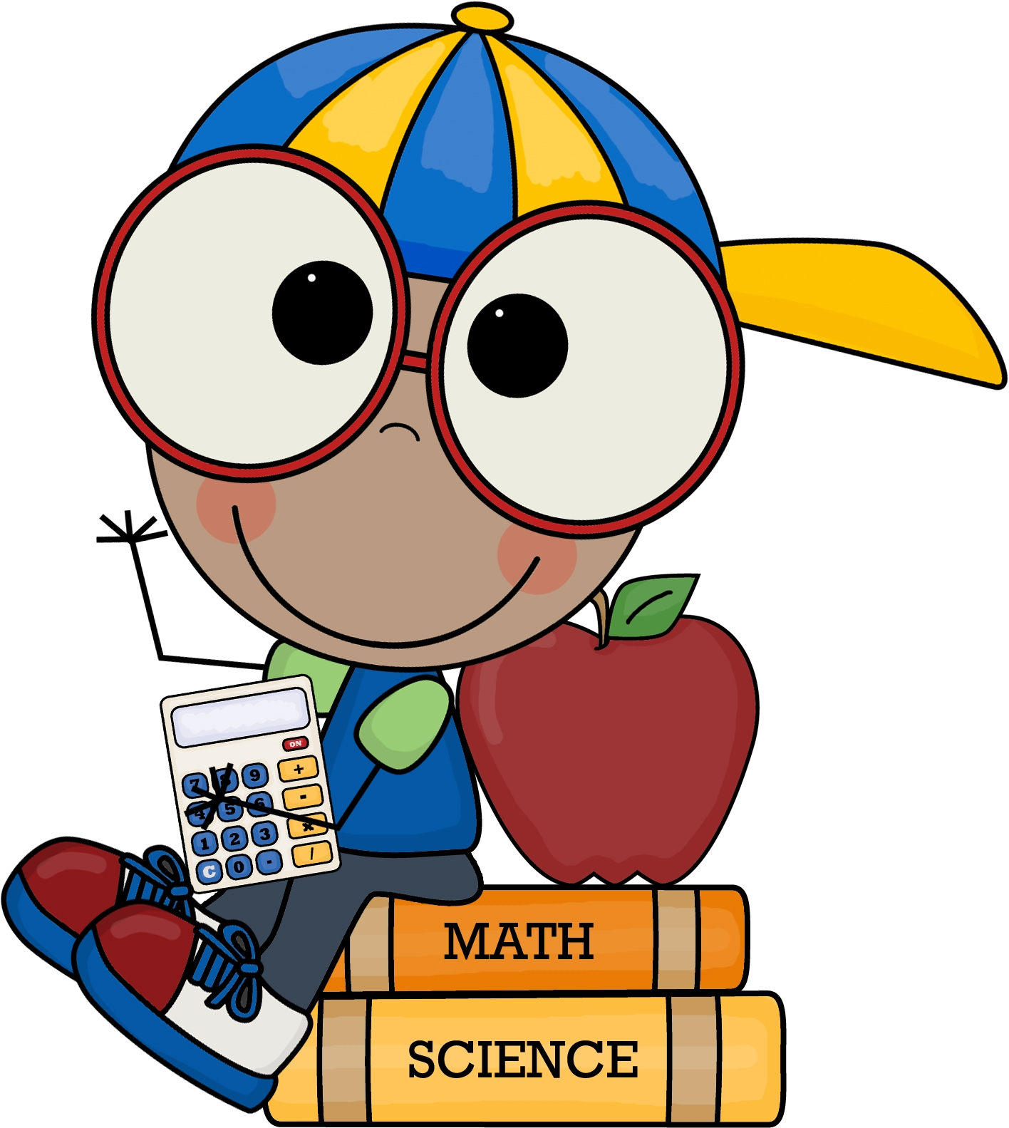 September Clipart School - Free School Clip Art - Png Download (1416x1583), Png Download