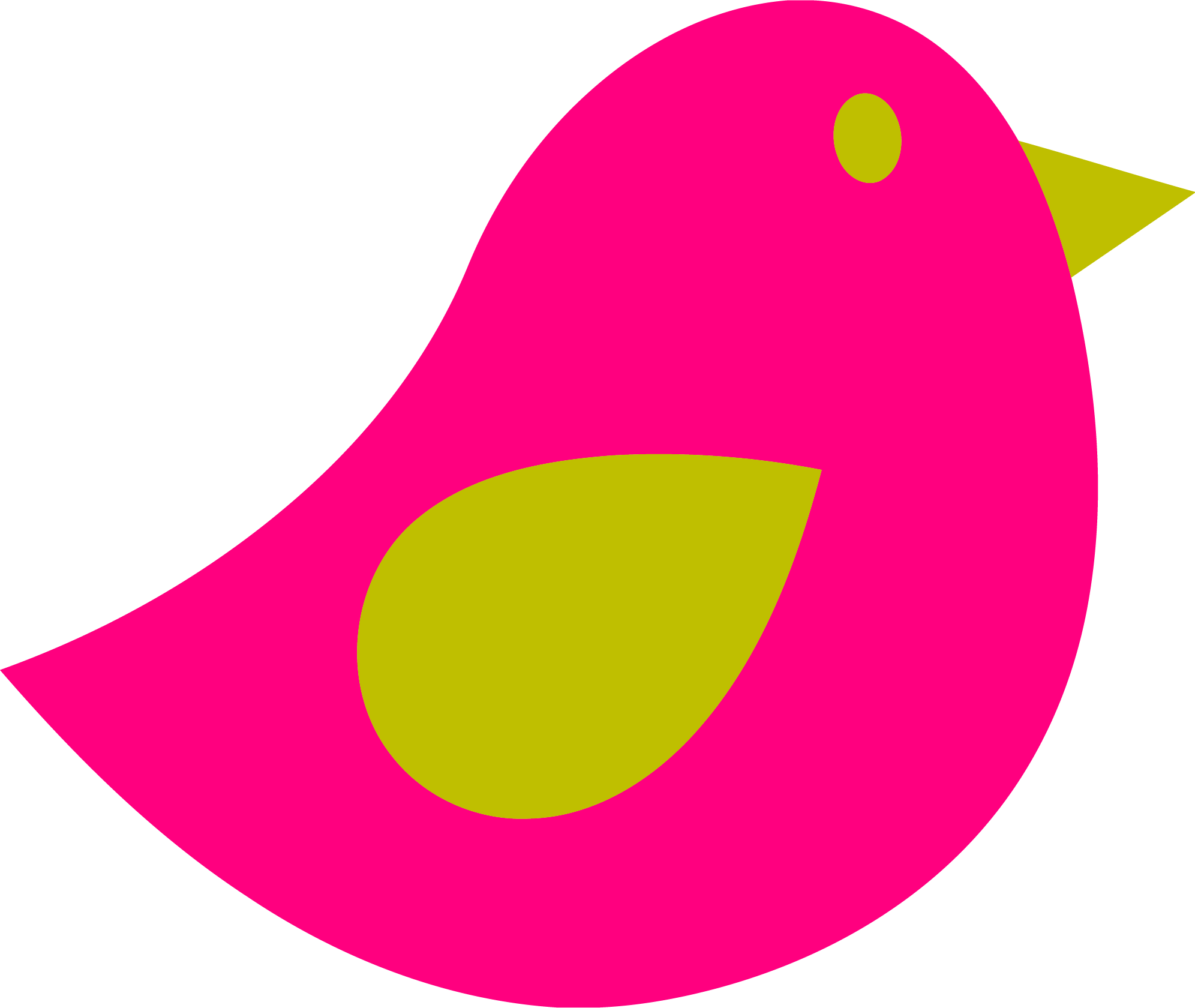 Pink And Green Bird Clipart Png - Pink And Green Bird Clipart Transparent Png (1992x1680), Png Download