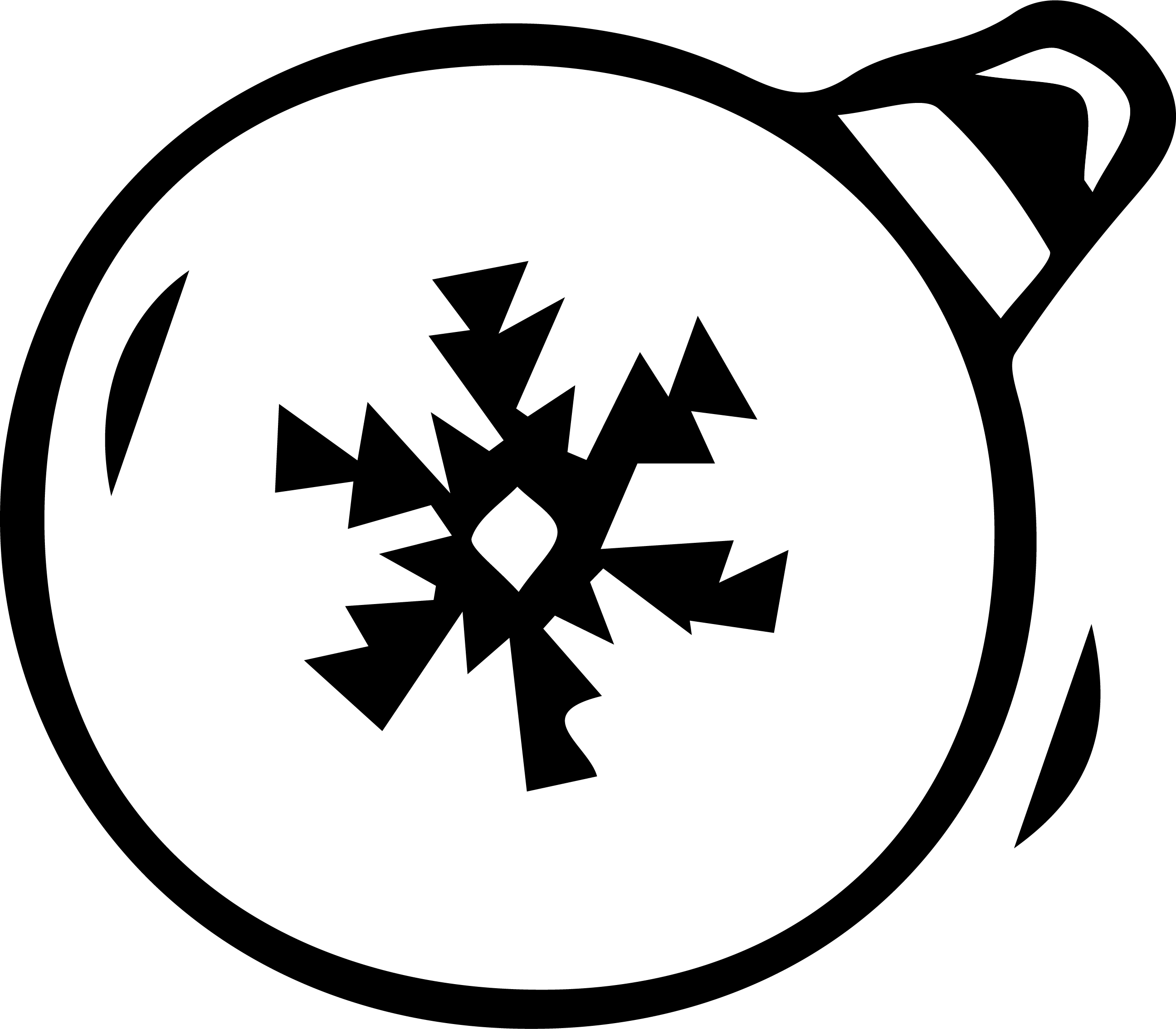 Circle Clipart (2593x2269), Png Download