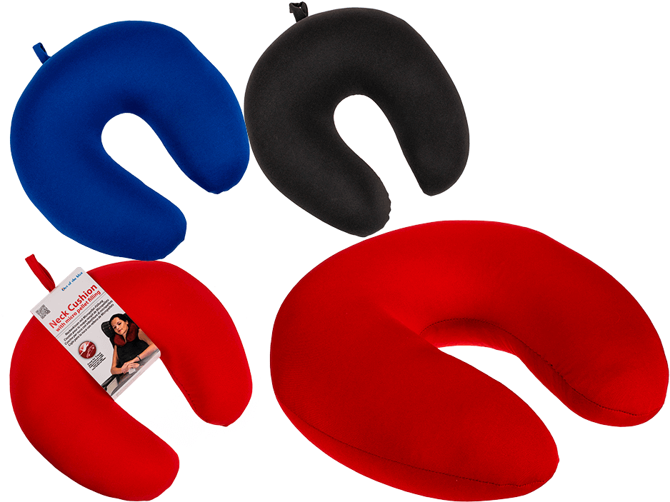 Nackenkissen Auf Banderole Clipart (945x709), Png Download