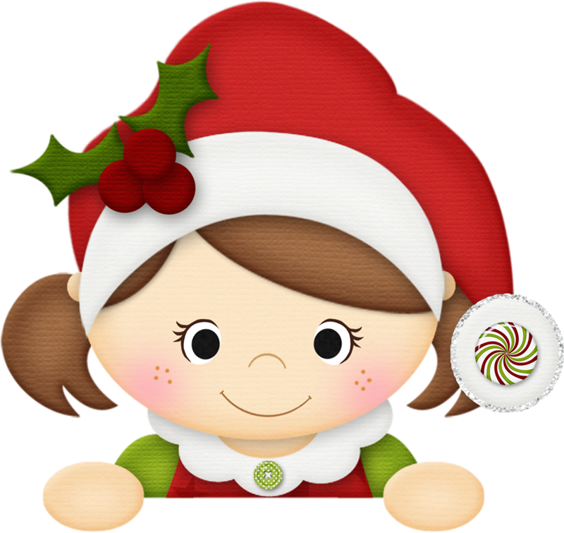 Christmas Girl Clipart - Png Download (800x755), Png Download